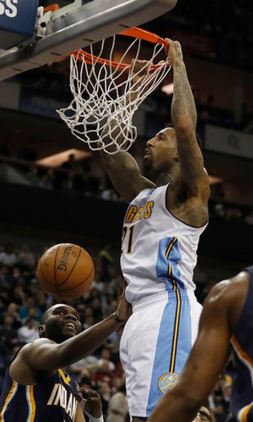 Jokic, Chandler help Nuggets roll past Pacers in London (Jan 12, 2017)